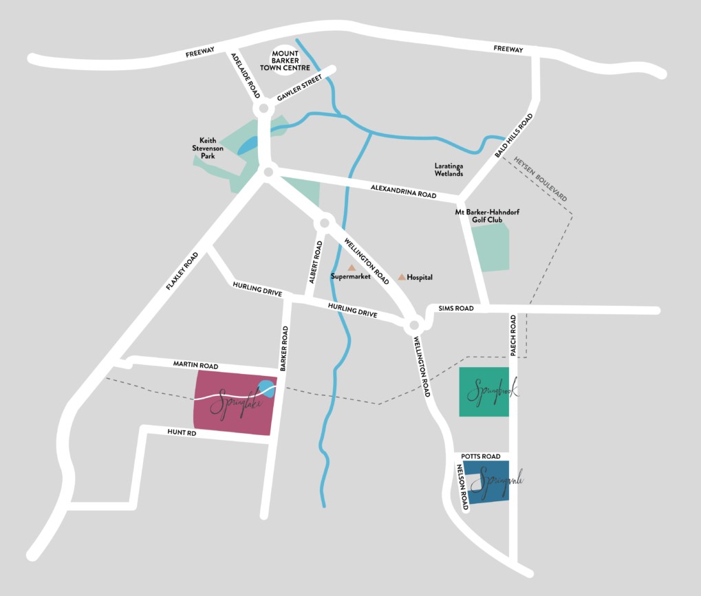 Land for Sale Springbrook Estate Mount Barker OpenLot